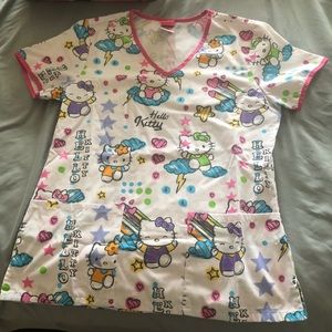 Hello Kitty Scrub Top // sold